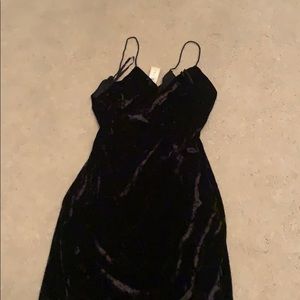 Alice and Olivia velvet midi